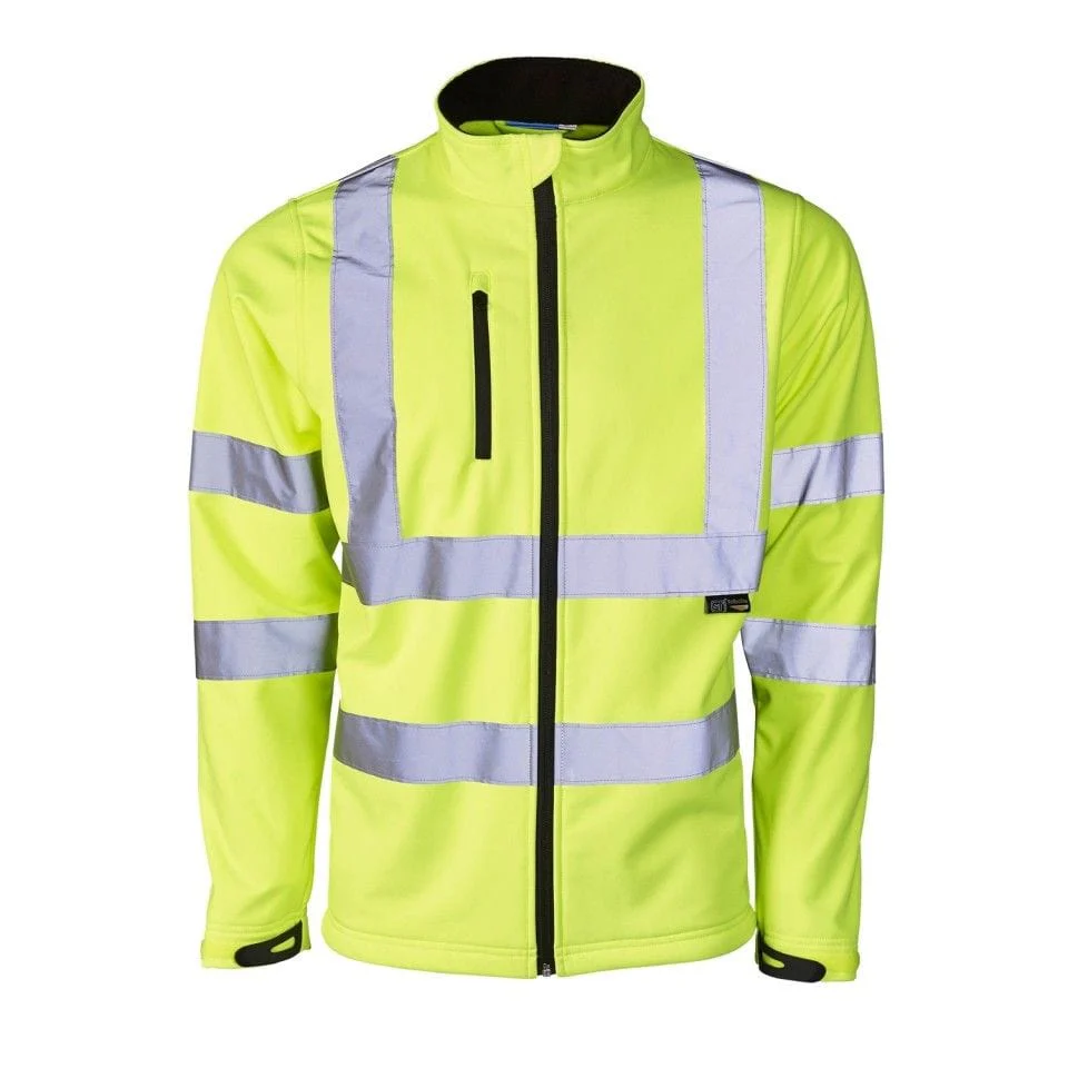 Hi Vis Softshell Jacket Yellow