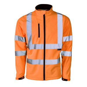 Hi Vis Softshell Jacket Orange