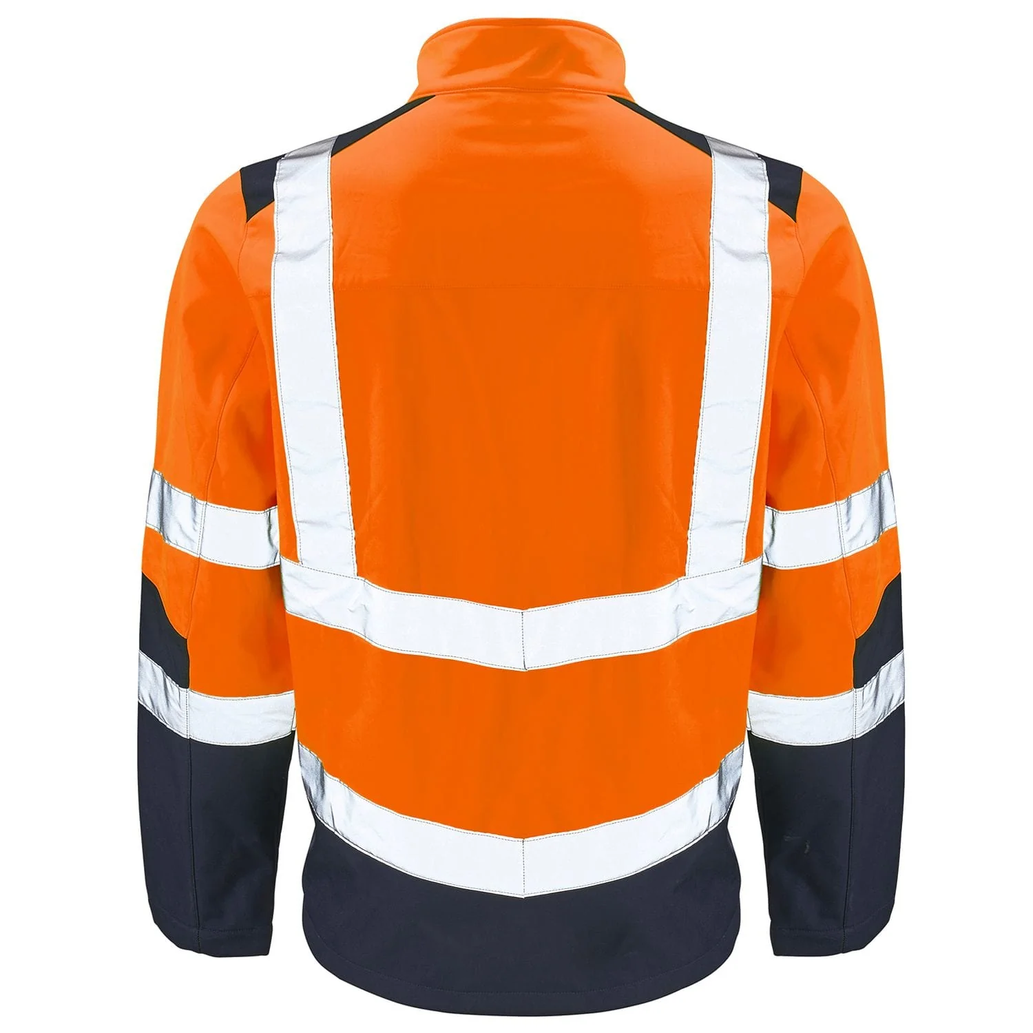 High Vis Softshell waterproof Jacket - Image 2